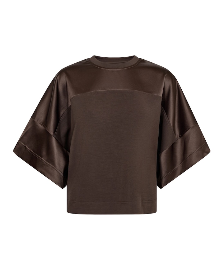 Dames sweater bruin
