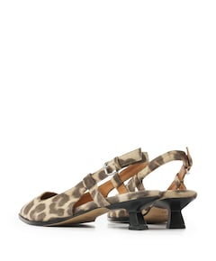 Lea Elina dames slingbacks bruin