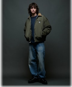 Heren jas groen