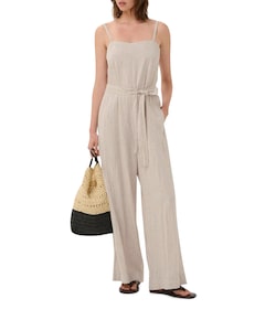 EDITHIW dames jumpsuit ecru