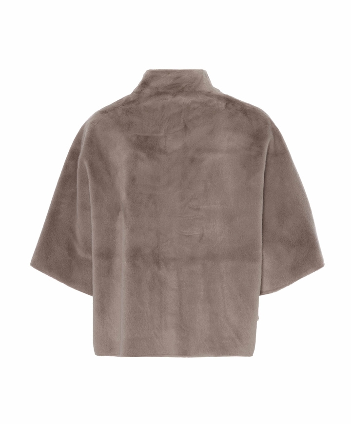 Dames cape beige