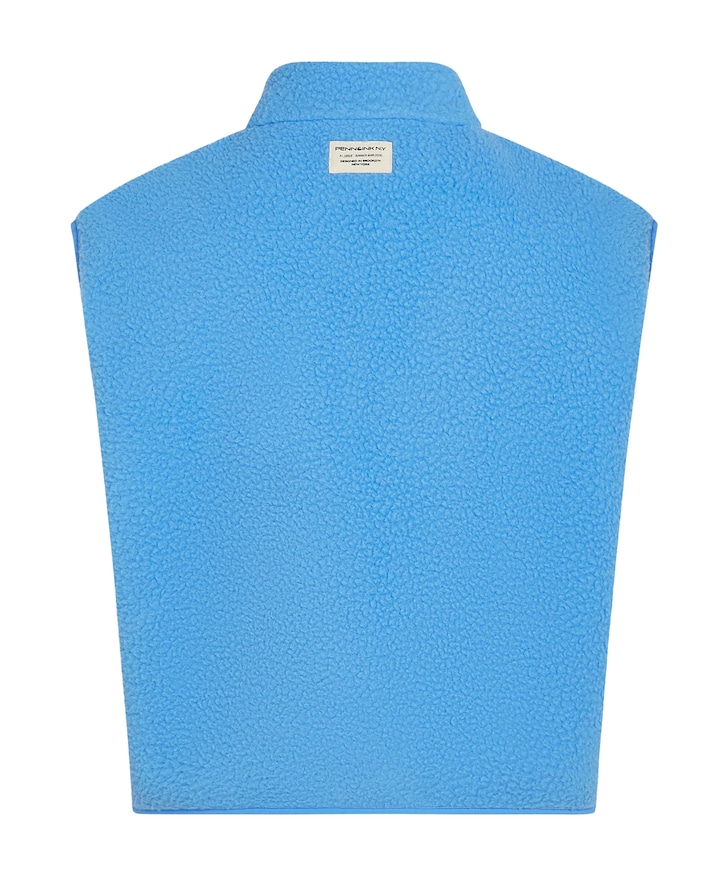 Dames gilet blauw