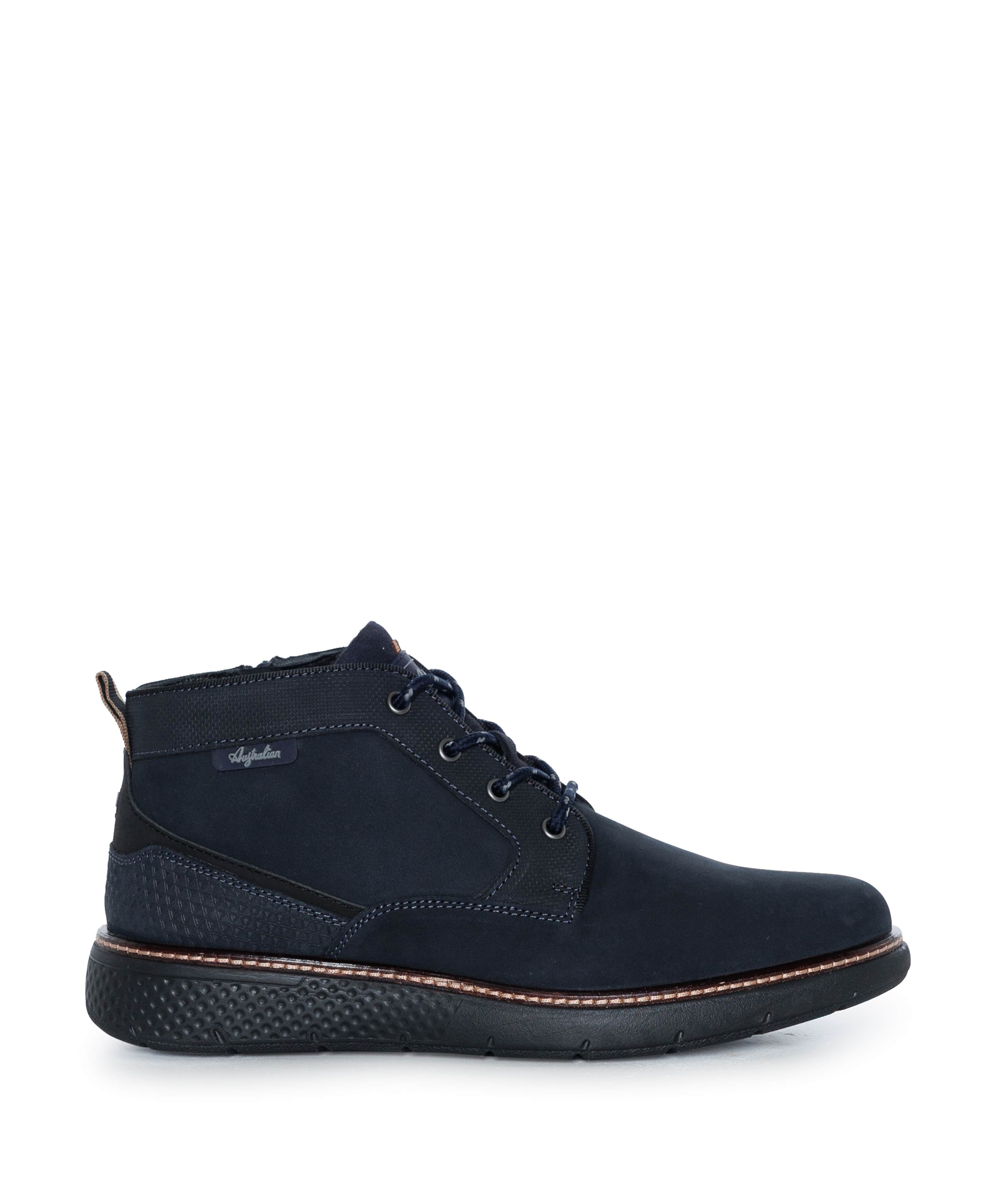 Daryl heren veterboots blauw