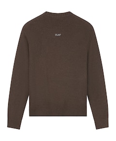 Heren sweater bruin