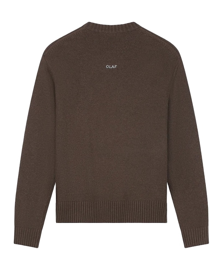 Heren sweater bruin