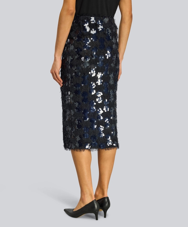 Dames rok blauw