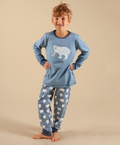 Jongens pyjamaset blauw