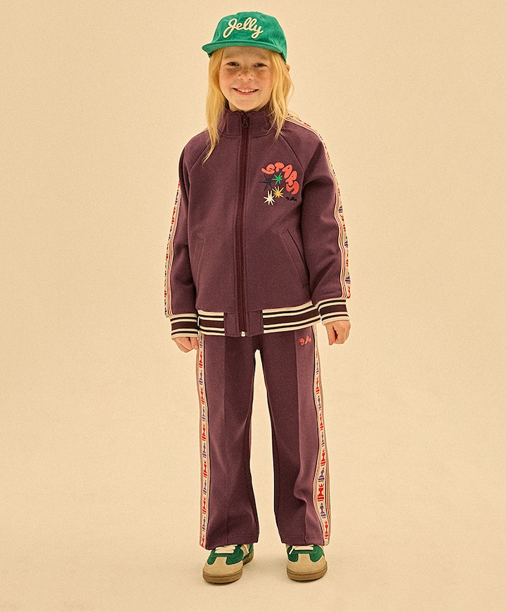 Chess track broek paars