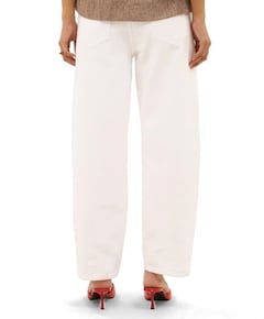 begum white jeans dames jeans wit