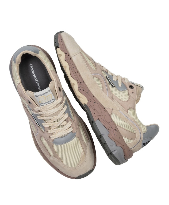 heren sneakers ecru