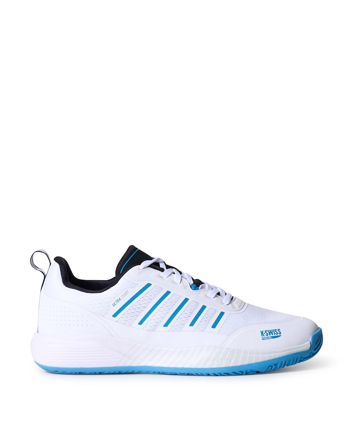 KS TFW ULTRA COURT PADEL-WHITE/BLACK/BLUE MOON tennisschoenen wit