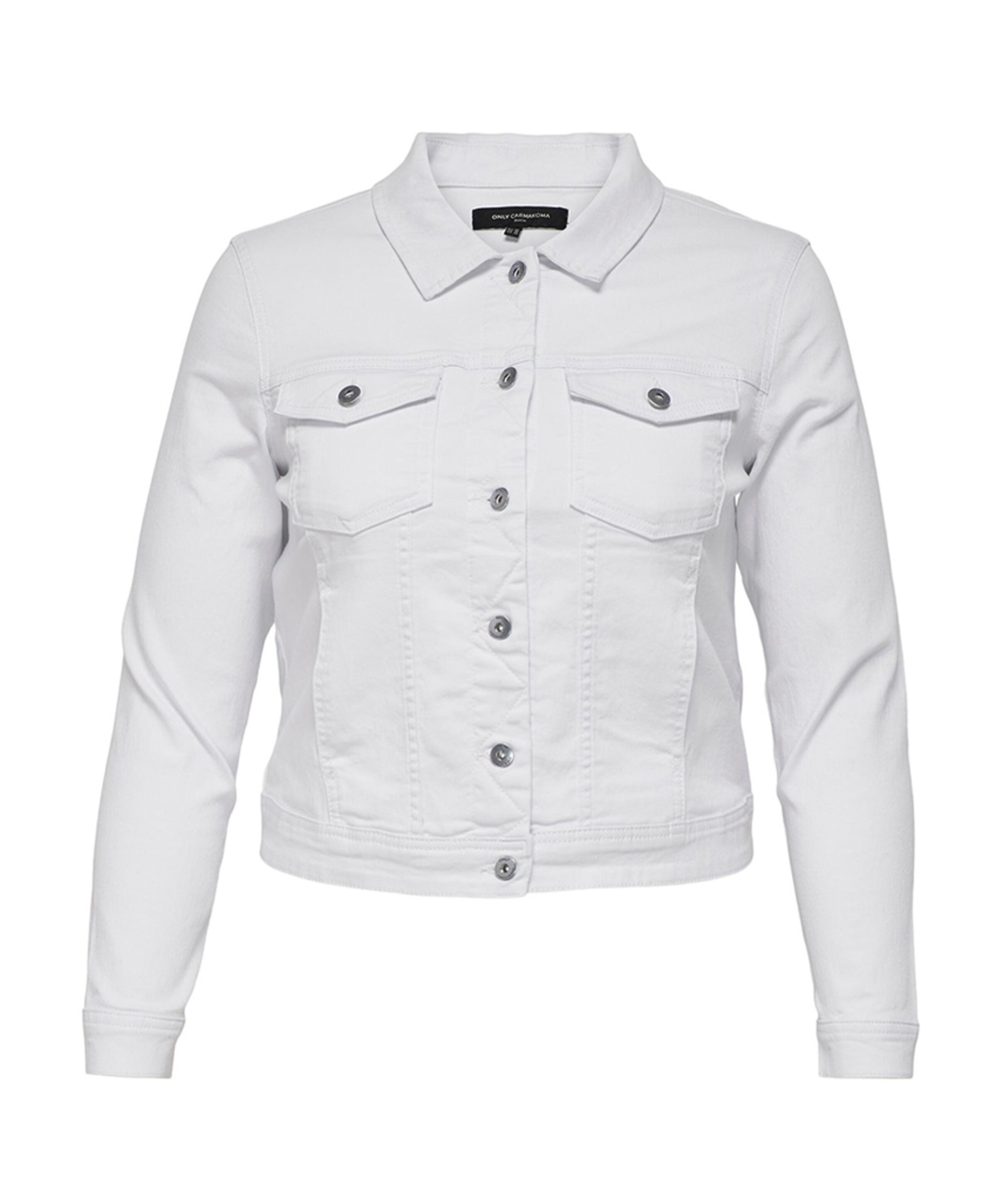 Spijkerjack wit