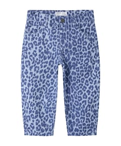 NMFBELLA MOM LEO TWILL 4002-TD meisjes jeans paars