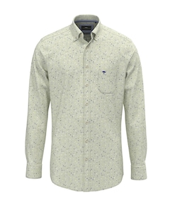 Heren overhemd lange mouw roze