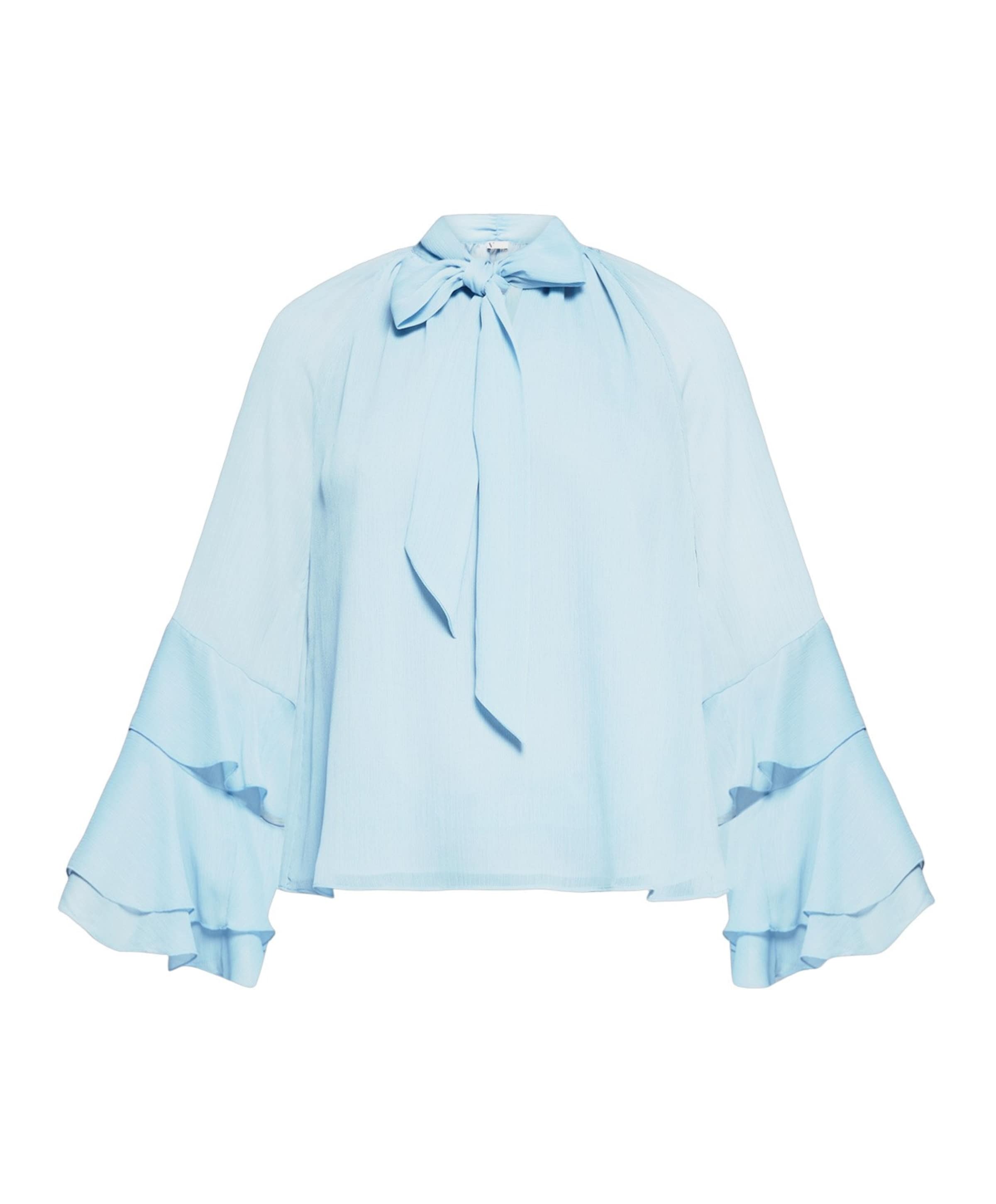Dames blouse blauw