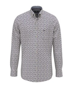 Overhemd lange mouw bordeaux