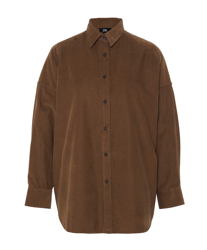 Dames blouse bruin