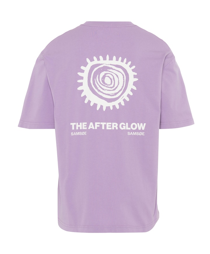 Heren T-shirt paars