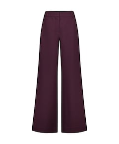 Alexie waffle dames broek bordeaux