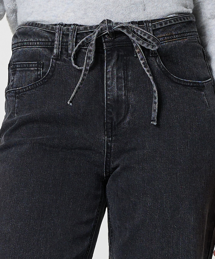 Claudette Belt jeans zwart