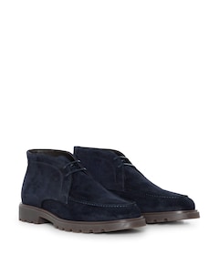 heren veterboots blauw
