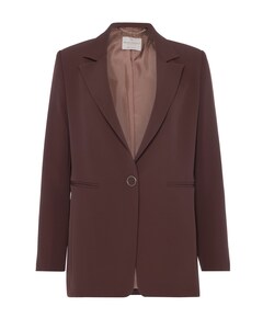 Dames blazer bruin