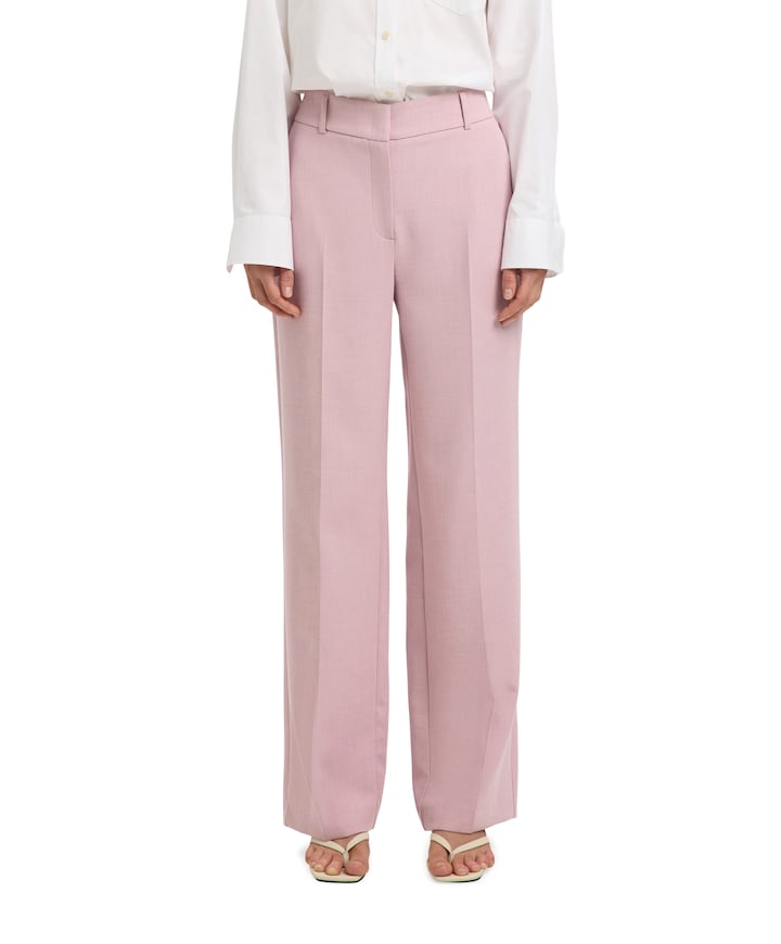 SLFRITA MW WIDE PANT MEL NOOS dames broek roze