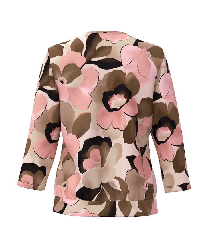 Dames longsleeve roze