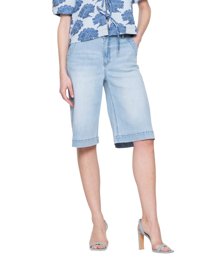 Dames jorts blauw