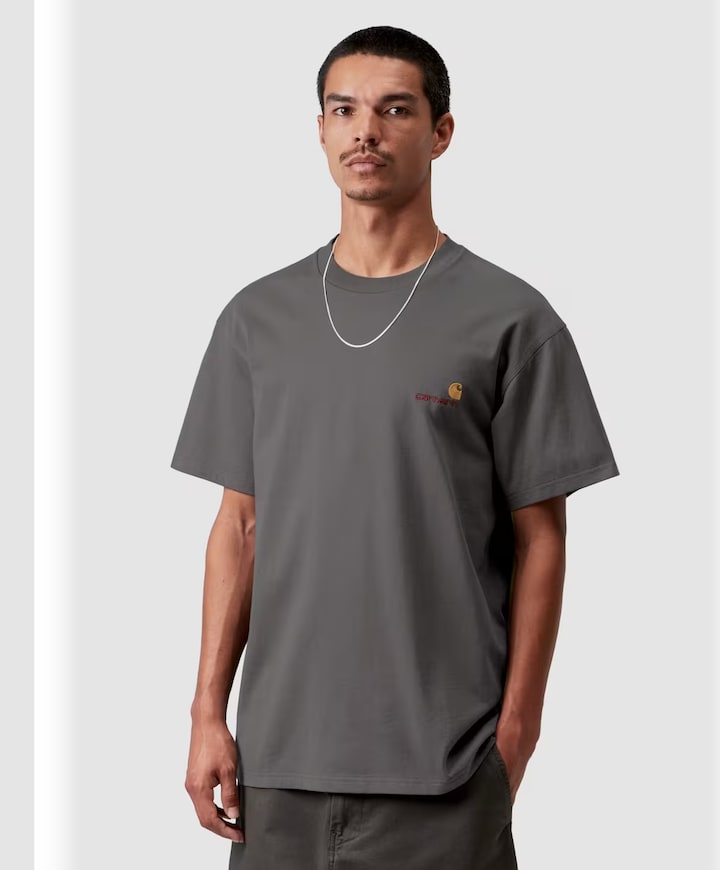 Heren T-shirt grijs