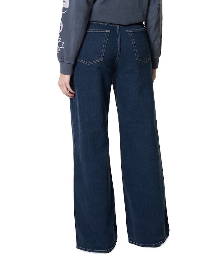 MIKU C EL dames jeans blauw