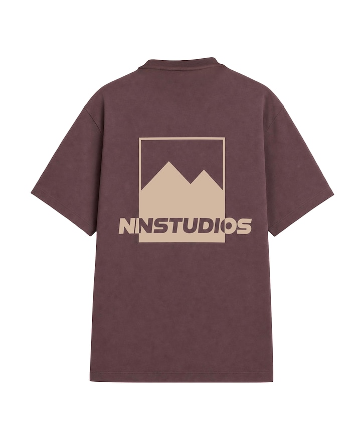 Jongens T-shirt bordeaux