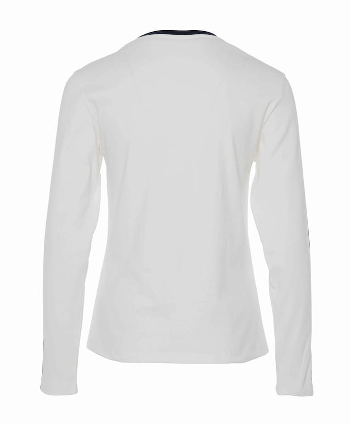 Dames longsleeve ecru