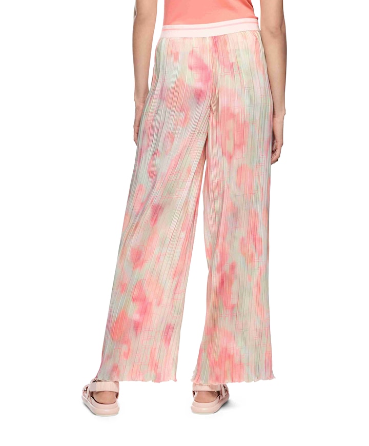 WOLIN dames pantalon roze