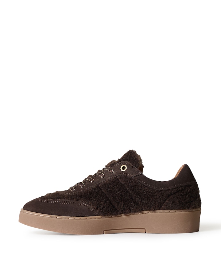 dames sneakers bruin
