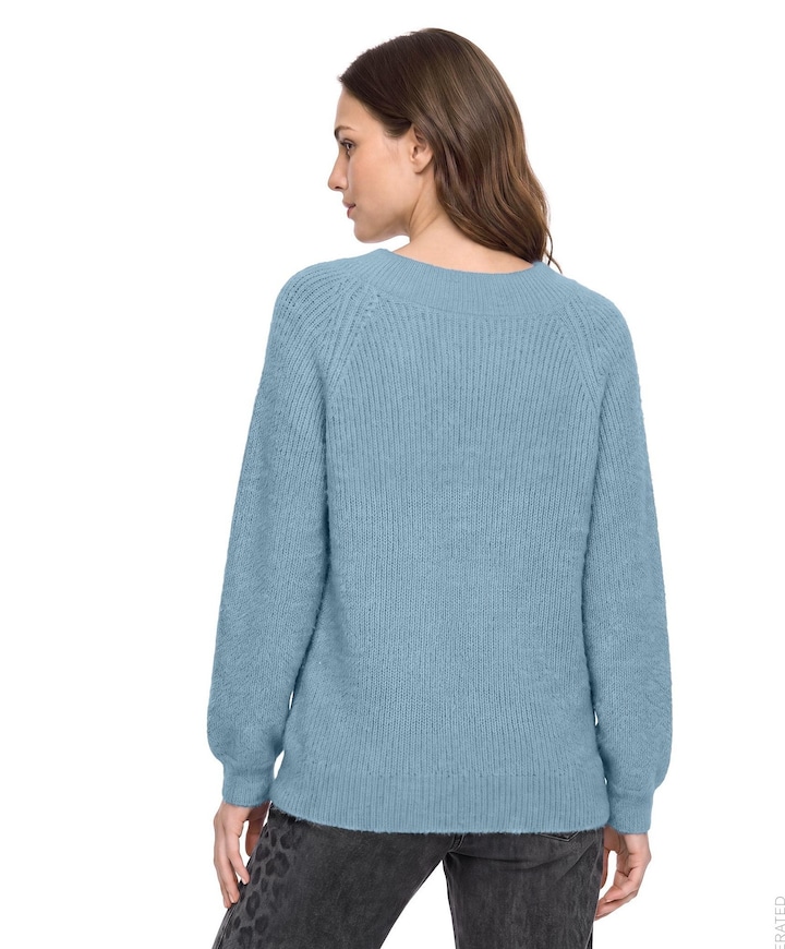 Dames trui blauw