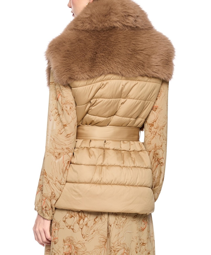 Dames bodywarmer bruin