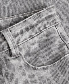 Wide Fit uniseks jeans  grijs