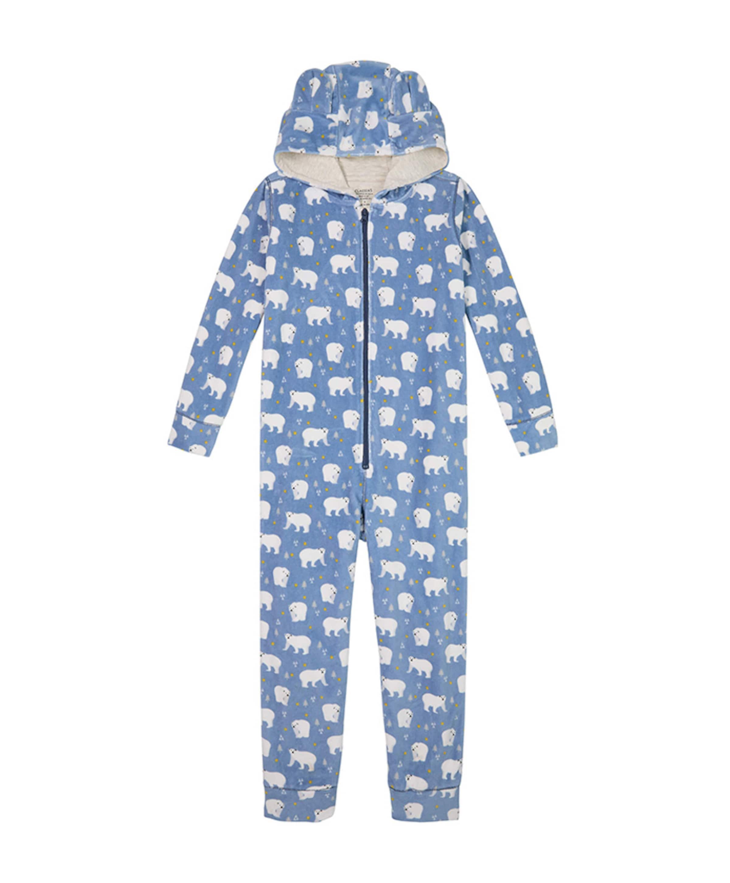 Jongens pyjamaset blauw