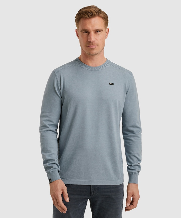 Heren trui blauw