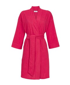 Dames ochtendjas roze