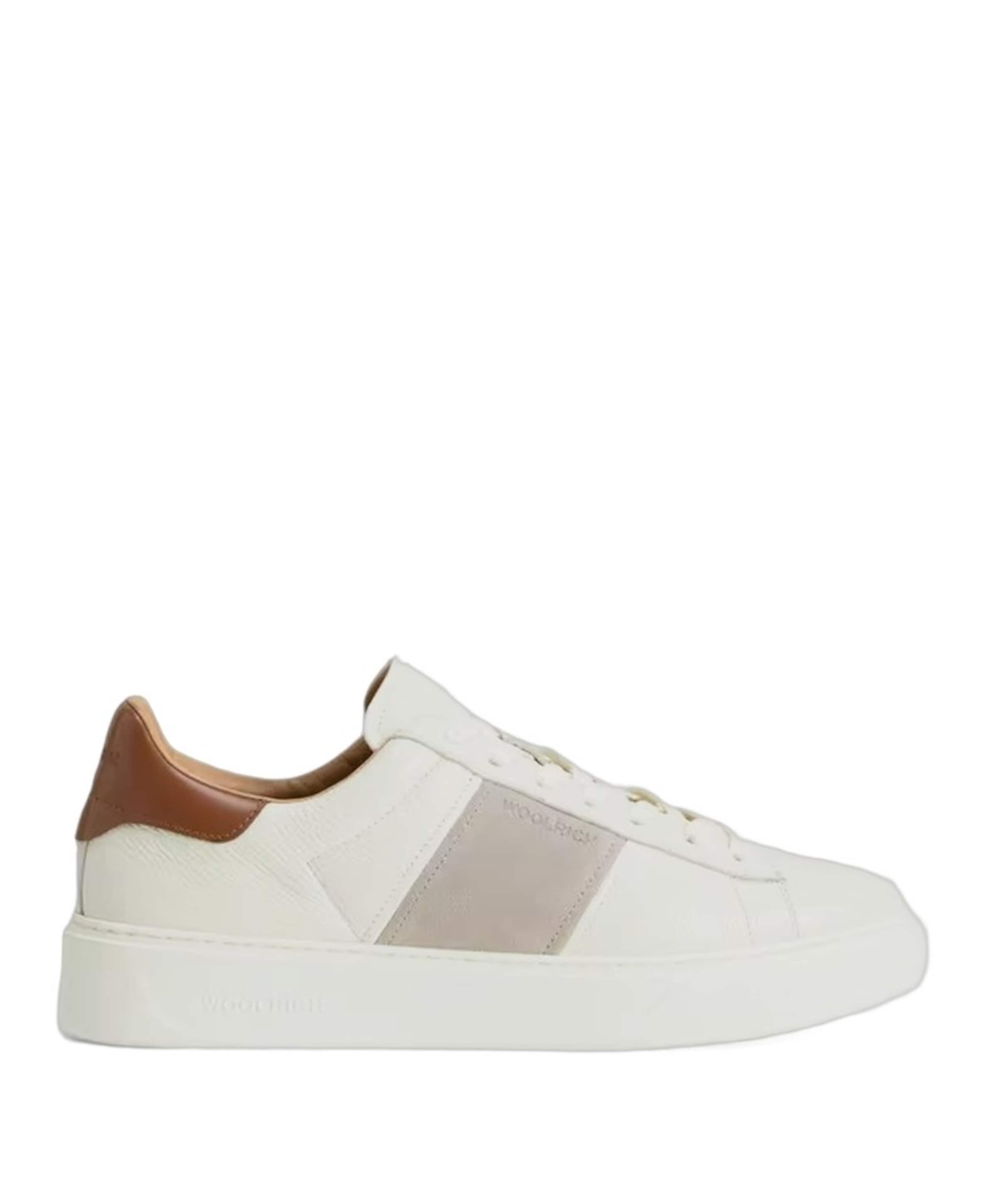 CLASSIC COURT BAND MAN heren sneakers ecru
