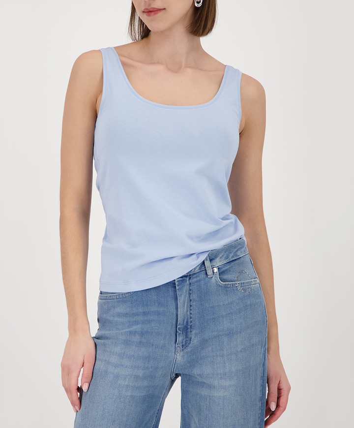 Dames top blauw