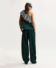 Dames top groen