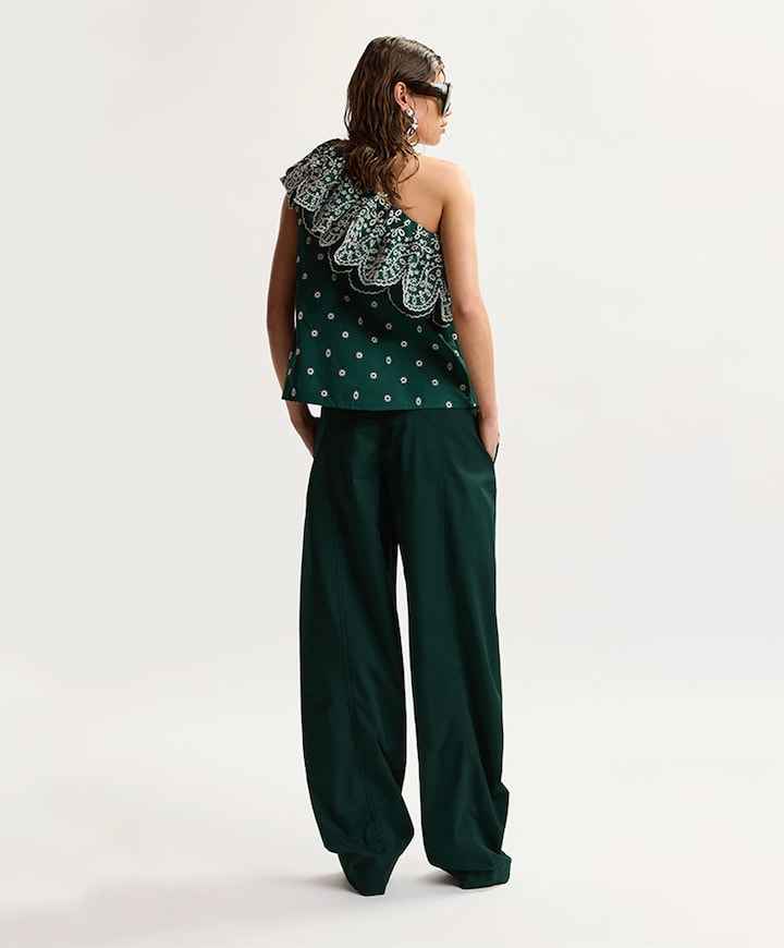 Dames top groen