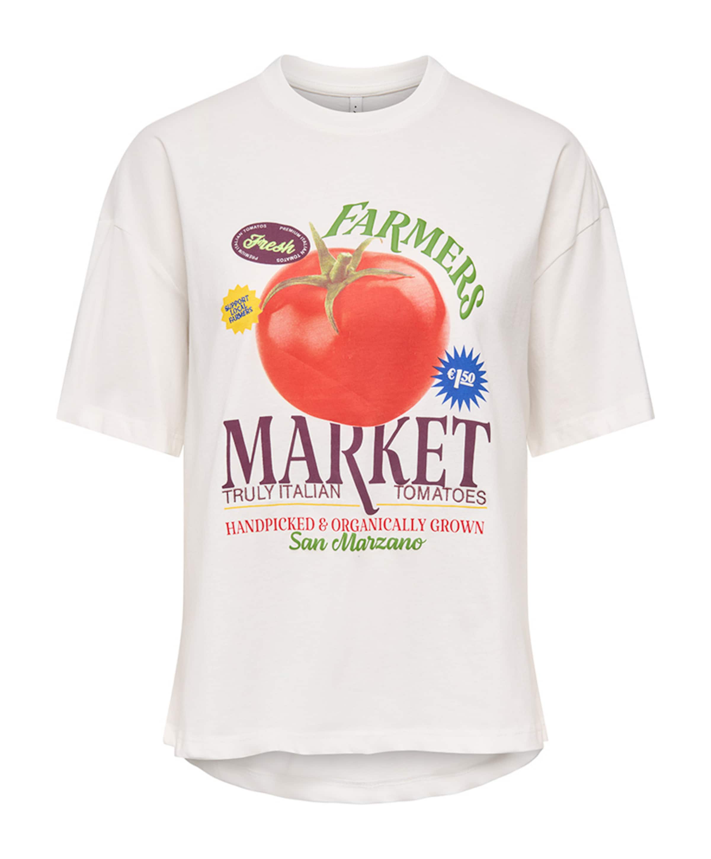 Dames T-shirt ecru