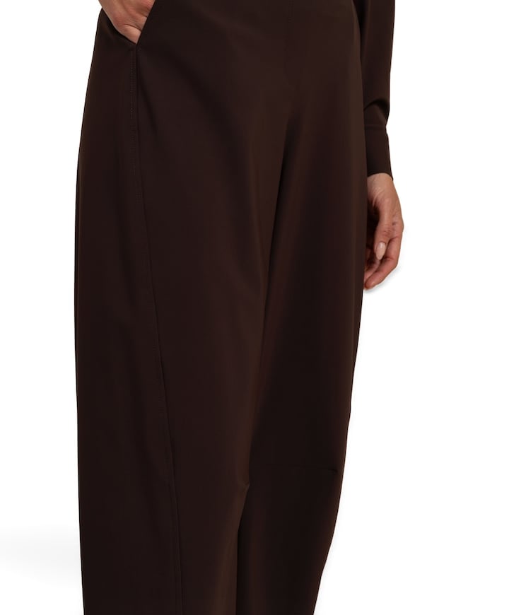 Marlise barrel trousers dames broek bruin