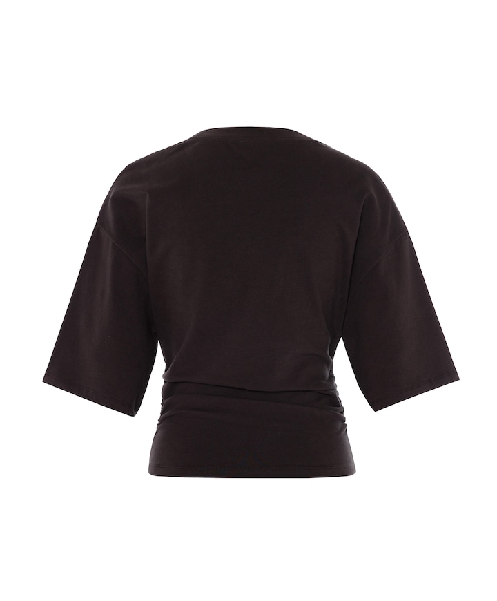 Dames T-shirt bruin