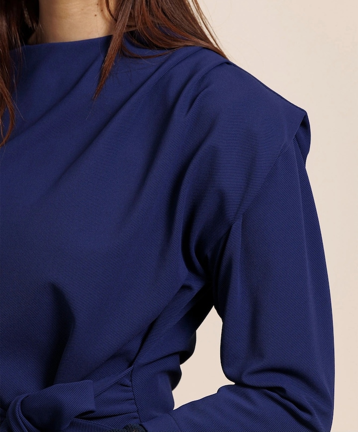 Dames top blauw