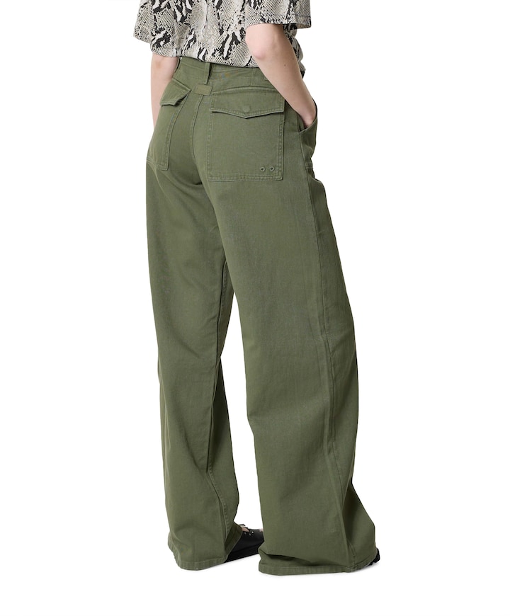 Fatigue wmn dames broek groen